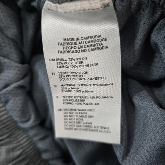 Adidas Men's Small Gray Athletic Track Pants Zip Hem‎ Stripes S86814 5977 - Picture 11 of 13